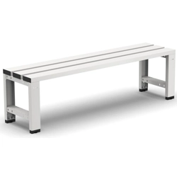 vendita online Panche singole a 3 doghe - grigio chiaro ral7035  Accessori banchi lavoro e armadi Fami